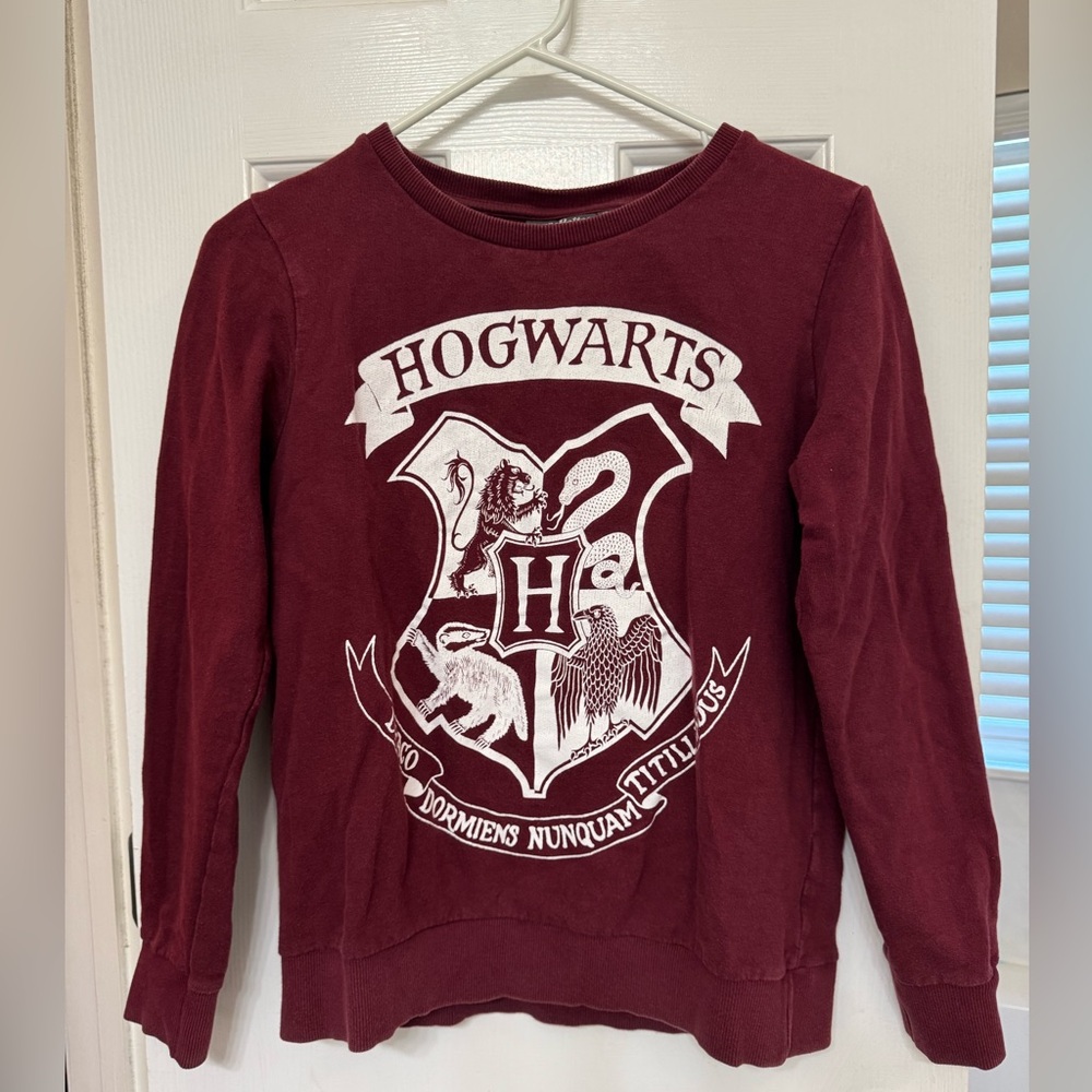 Atmosphere Burgundy Hogwarts Kids Sweatshirt